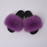 Fur Slides Hair Slippers