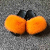 Fur Slides Hair Slippers