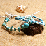 Anklets Bracelets Set