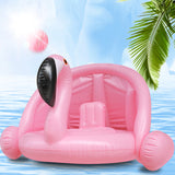 150CM 60 Inch Giant Inflatable Flamingo Pool Float Pink