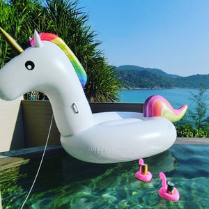 200cm Giant Unicorn Pool Float For Adult Child Baby