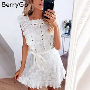 embroidery lace dresses women dress