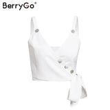 Sexy spaghetti strap tank women