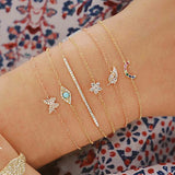 Handmade Pink Crystal Beads Bracelets