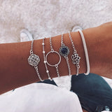 Crystal Marble Charm Bracelets