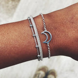 Crystal Marble Charm Bracelets