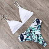 High Waist Print Bikini