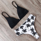 High Waist Print Bikini