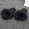 Fur Slippers Women's Fur Slides