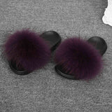 Fur Slippers Women's Fur Slides