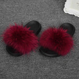 Fur Slippers Women's Fur Slides