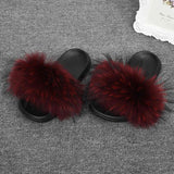 Fur Slippers Women's Fur Slides