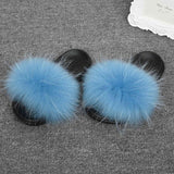 Fur Slippers Women's Fur Slides