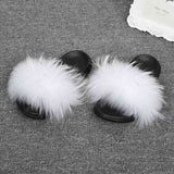 Fur Slippers Women's Fur Slides