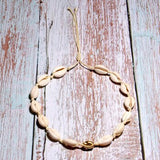 Puka Natural Cowrie Shell Necklace