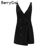 Sexy v neck summer dress women